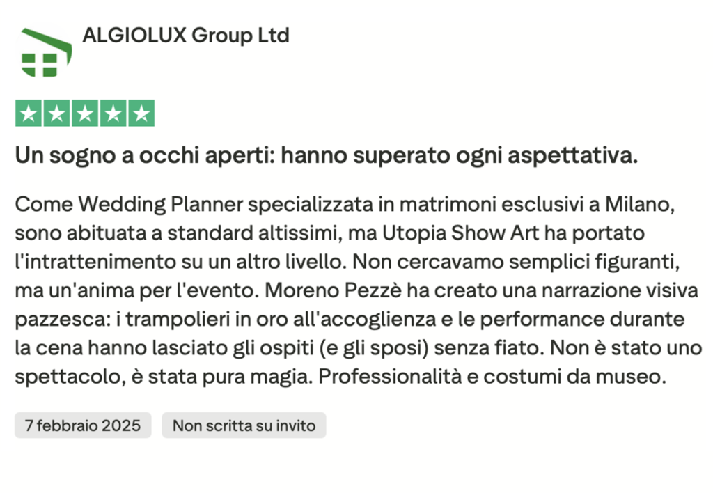 Home 3 Recensione 3 Wedding Planner Milano