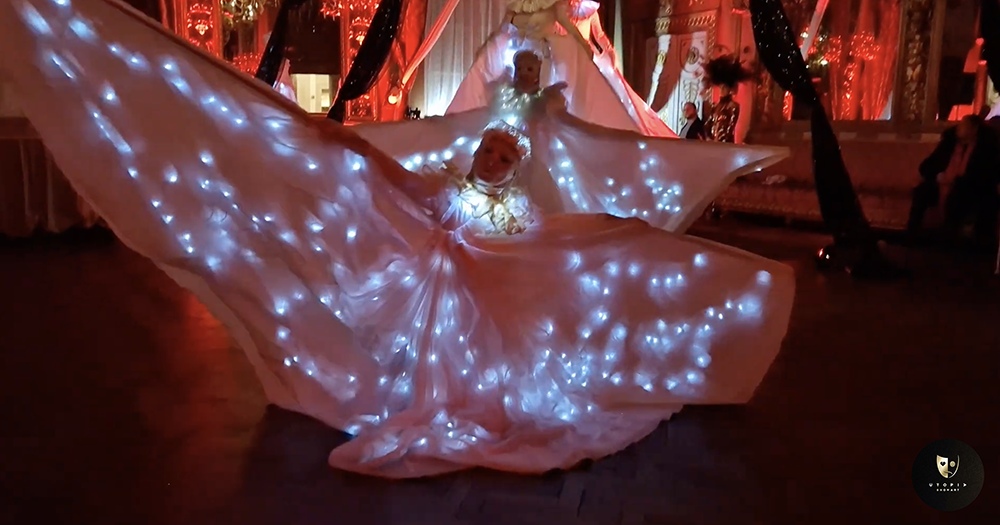 Butterfly Led: La Danza della Luce Pura 1 UTOPIA SHOWART Butterfly Led Firenze