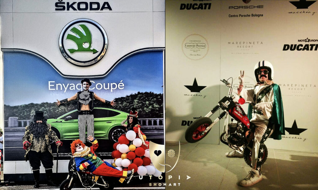 Intrattenimento Concessionarie Auto e Moto | Utopia Show Art 6 Utopia Show Art di Moreno Pezze Concessionario Skoda Motor Ducati