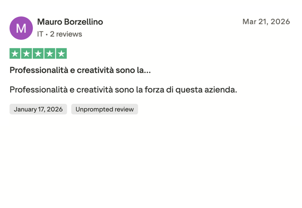 Home 12 Recensione 2 TrustBox